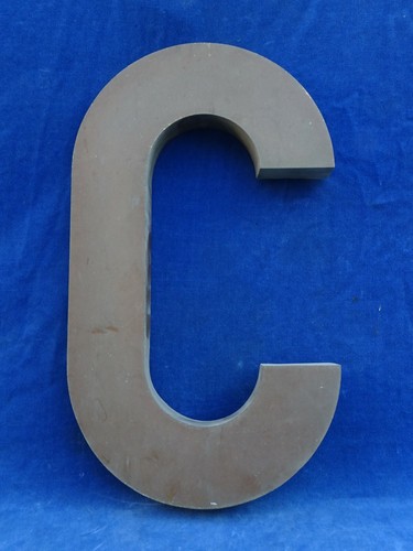 Lettre enseigne vintage old - lettre, d'enseigne