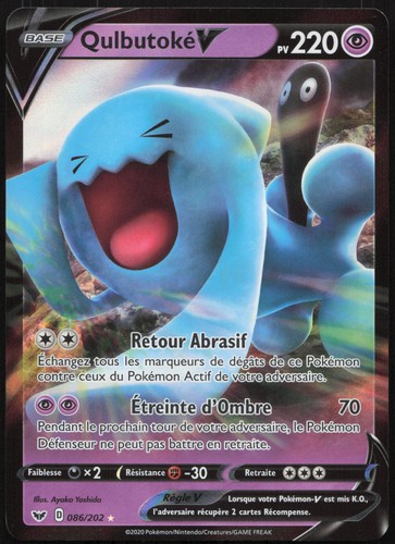 Carte pokémon qulbutoké - carte, qulbutoké-v