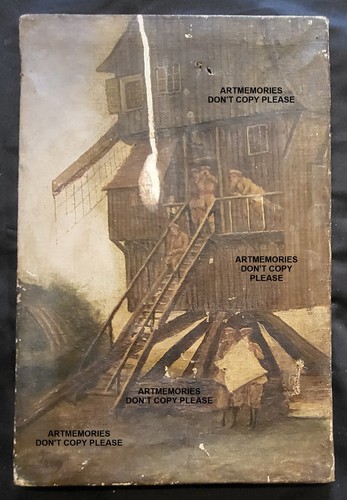 Guerre 1916 toile - guerre, poste