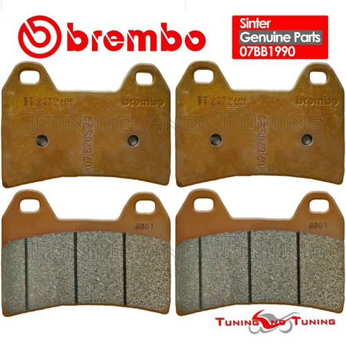 Plaquettes frein avant - avant, brembo