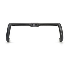 Guidon De Course En Carbone Aero 31.8Mm 33-43Cm Fibre De Carbone Noir Mat