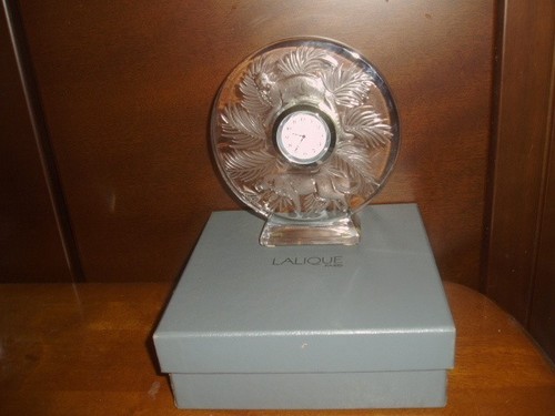 Horloge table cristal de - de,