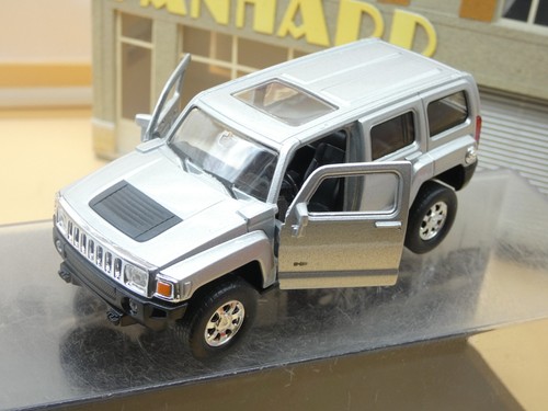 Hummer gris metal 38éme - gris, 1/38éme