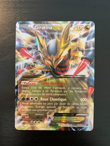 Carte pokémon giratina ex - carte,