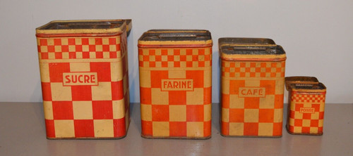 Ancienne boite alimentaire - boite,