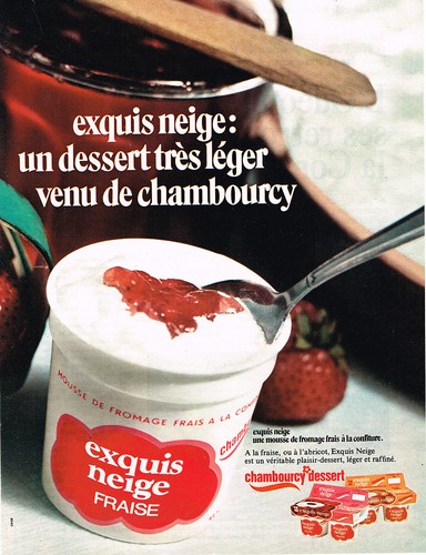 Publicite 1971 chambourcy - ,