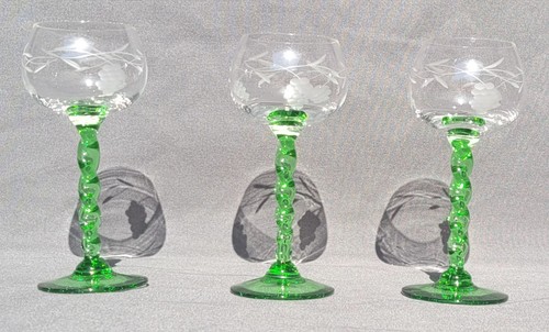 Lot verres roemer vintage - 3,