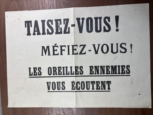 Rarissime affiche 1915 - affiche,