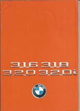 BMW E21 - 316 318 320 320i - 1975 / catalogue brochure dépliant prospectus
