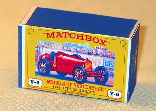 Matchbox lesney bugatti - lesney, y6