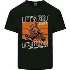 Allons Nous Salir VTT 4X4 Quad Vélo Biking T-Shirt En Coton Pour Hommes