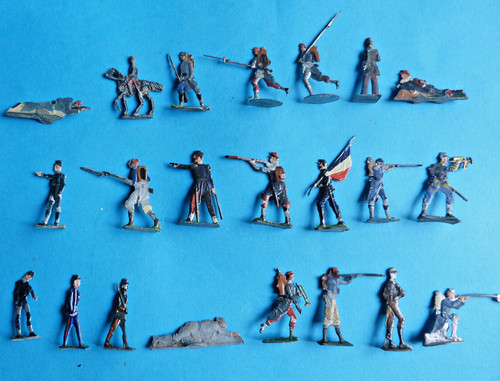 Plats étain zinnfiguren - plats,