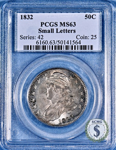 1832 Capped Bust Half PCGS