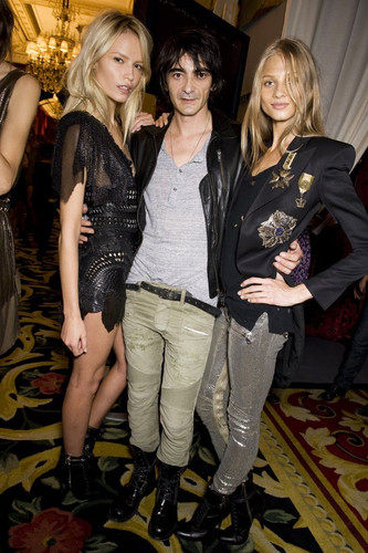 Balmain ss2010 green biker - balmain,