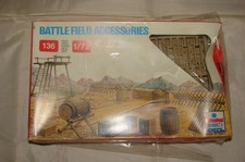 ESCI 1/72 MAQUETTE BATTLE FIELD ACCESSORIES ACCESSOIRES 216 BOITE NEUF