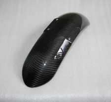 GARDE BOUE AVANT COURT MOTO GUZZI V7 STONE SPECIAL RACER 100% CARBONE BRILLANT