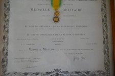 décoration médaille