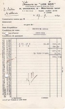 92 SEINE MONTROUGE, fabricant, Lion Noir 1940 produits, cirage