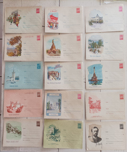 Enveloppes préaffranchie - 15,