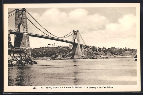 Cpa hubert le pont - le,
