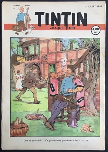 Tintin édition belge - tintin,