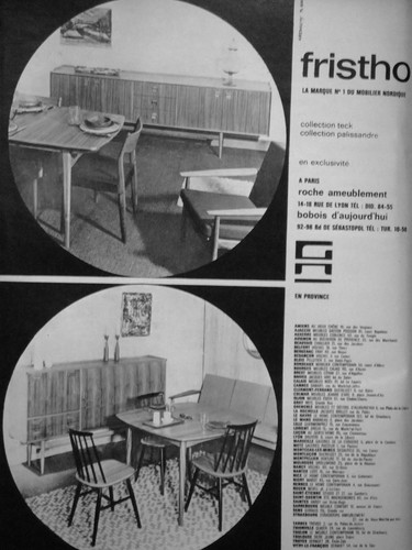 Publicité 1961 fristho - publicitÉ,