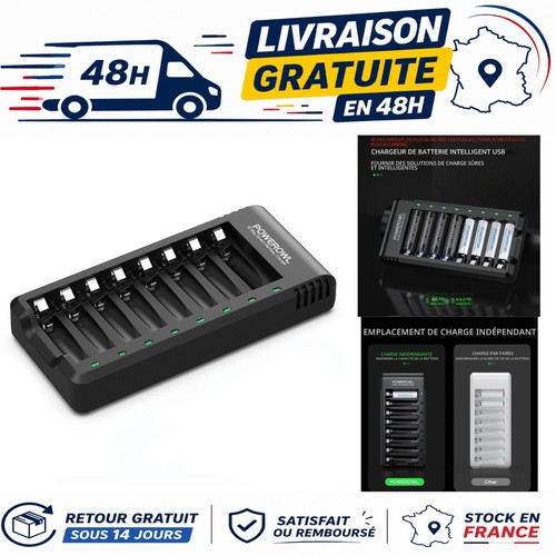 Powerowl chargeur piles - chargeur, de