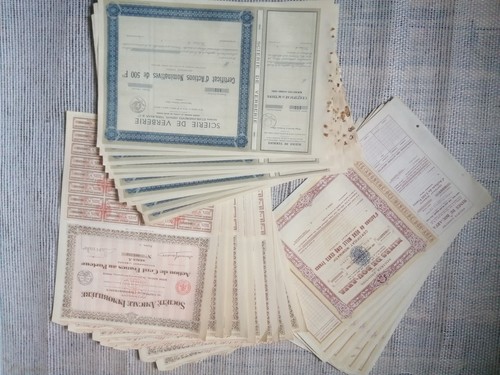 Lot titres d - lot, 25