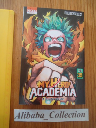Manga hero academia 39 - hero,