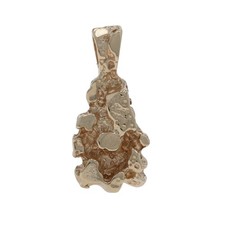 Pendentif En Pépites D'Or