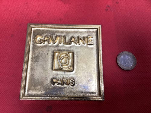 Plaque dorée gavilane paris - dorée,
