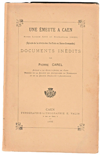 Pierre carel une - carel,