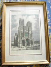 CATHEDRALE DE REIMS ancienne