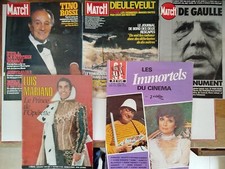 Lot de 3 Magazines Paris Match