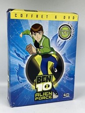 Coffret BEN 10 ALIEN FORCE Saisons 1 & 2 Série Télé Dessin Animé DVD PAL ZONE 2