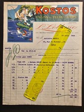 Lot factures d'articles de