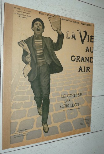 Vie grand air 1903 - grand, canot