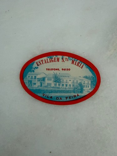 Ancienne rare étiquette - et,