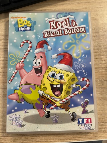Bob éponge noël bikini - l'éponge-noël,