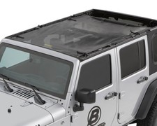 Bikini Safari couleur: Black Mesh Jeep Wrangler JK Unlimited (4 portes)