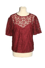 Haut femme dentelle ajouree - haut,