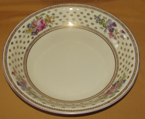 Plat creux porcelaine ancienne