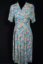 Robe Florale En Rayonne Soie