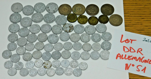 Lot ddr aluminium - lot, pfennig