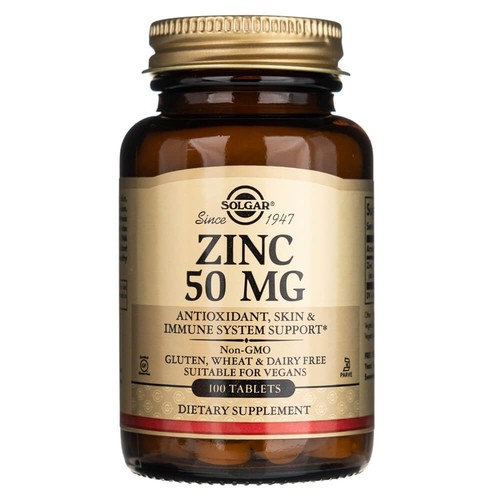 Solgar zinc 100 - zinc, mg,