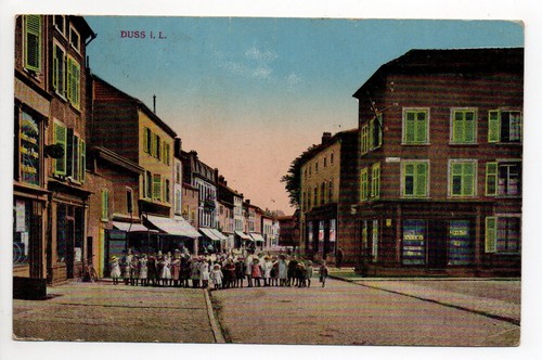 Dieuze duss moselle cpa - dieuze,