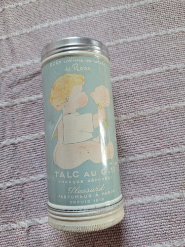 Ancienne boîte talc - ancienne, de