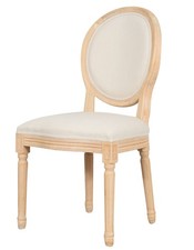 Chaise Rembourré Bois Massif