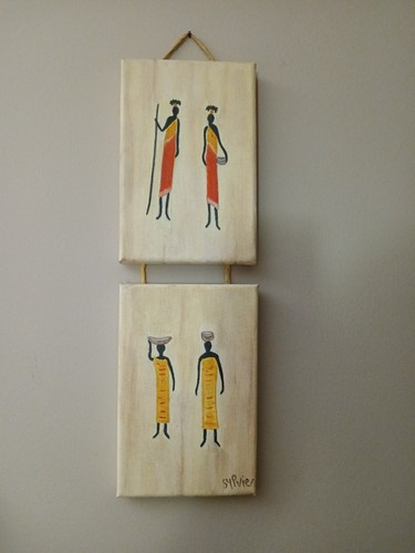 Tableau cadre bois - en,