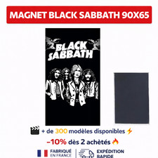 Magnet Black Sabbath 90x65 mm